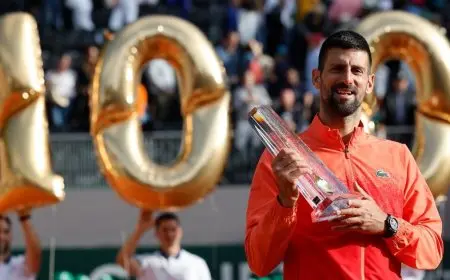 ديوكوفيتش يدخل نادٍ محدود بحصد اللقب المئة في جنيف