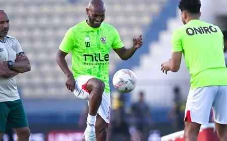 الزمالك يتخطى بتروجيت بثلاثية ويؤمن موقعه في الكونفيدرالية