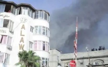 الجيش الإسرائيلى يحاصر مستشفى العودة شمال غزة