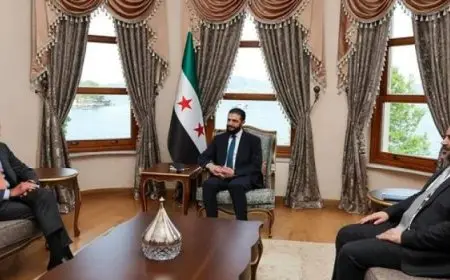 المبعوث الأمريكى إلى سوريا يلتقى أحمد الشرع فى تركيا