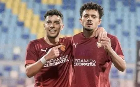 سيراميكا يهزم حرس الحدود بثنائية ويشعل المنافسة على المربع الذهبى