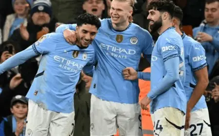 مانشستر سيتى يسعى لبقائه بالمركز الثالث فى الدورى الانجليزى على حساب فولهام