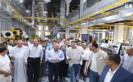 كامل الوزير يفتتح مصنع الرضوان الدولى للصناعات الهندسية
