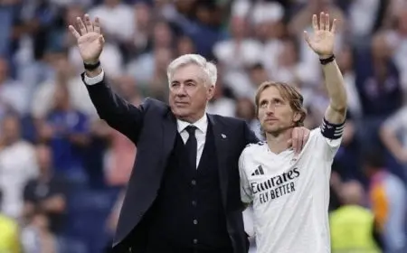 وداع مؤثر لأنشيلوتي ومودريتش في ختام رحلتهم مع ريال مدريد