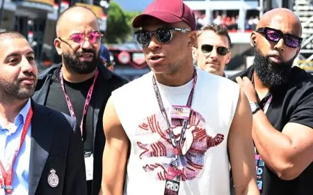 مبابي يتألق في موناكو ويبرز في سباق فورمولا 1