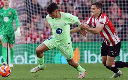 في وداع دي ماركوس.. برشلونة يحقق انتصاراً كبيراً على أتلتيك بلباو بثلاثية نظيفة