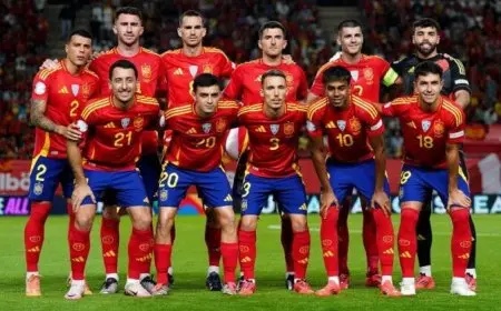قائمة إسبانيا استعداداً لنصف نهائي دوري الأمم الأوروبية أمام فرنسا