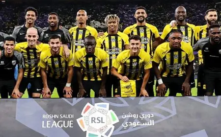 الاتحاد يتوج بلقب الدوري بفوز مثير على ضمك بهدف بيرغوين في احتفالية مميزة