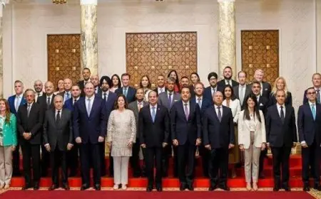 السيسى لوفد رجال الأعمال الأمريكيين: مصر تتمتع ببنية أساسية وتشريعية تشجع على الاستثمار