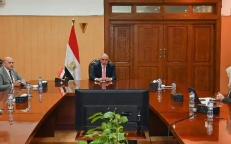 وزير الرى يبحث آخر مستجدات إنشاء “مدارس فنية مهنية لتكنولوجيا الرى”