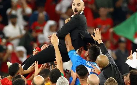 الركراكي، مدرب المنتخب المغربي، يستدعي ثنائي جديد للمرة الأولى قبل مباراة تونس