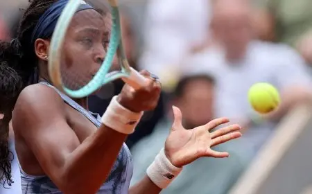 غوف تنسى مضاربها وتحقق فوزاً سهلاً في رولان غاروس