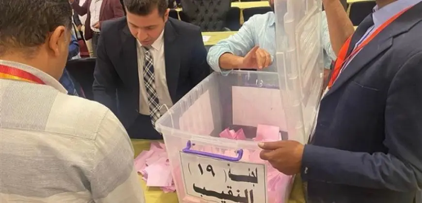 غلق باب التصويت بانتخابات التجديد النصفى لنقابة الصحفيين