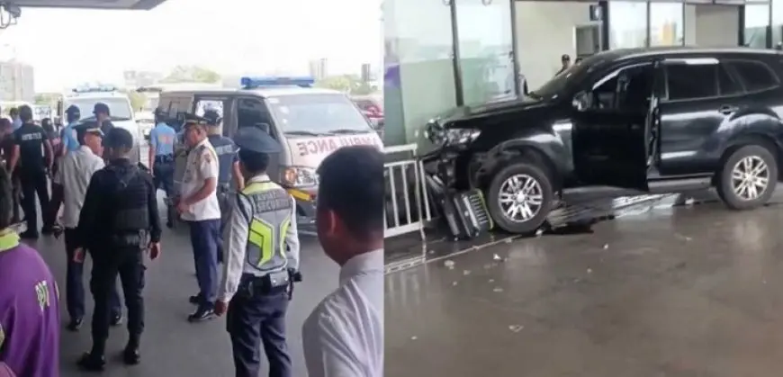 سيارة تصدم مدخل مطار في الفلبين.. وسقوط جرحى وقتيلين