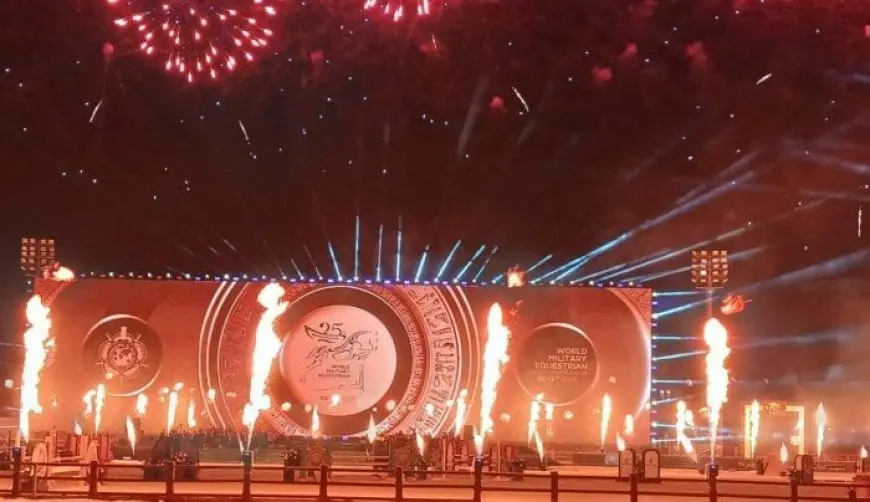 إشادات واسعة بالافتتاح الرائع لبطولة العالم العسكرية للفروسية