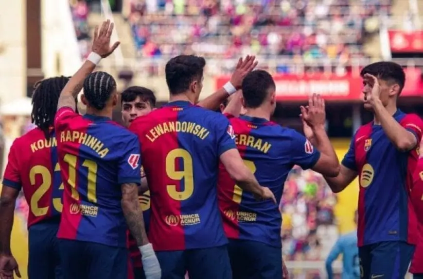 تشكيلة نادي برشلونة لمواجهة إنتر ميلان في دوري أبطال أوروبا اليوم