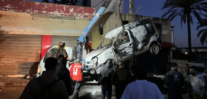 إسرائيل تغتال مسئول عمليات حماس فى لبنان باستهداف سيارته فى صيدا