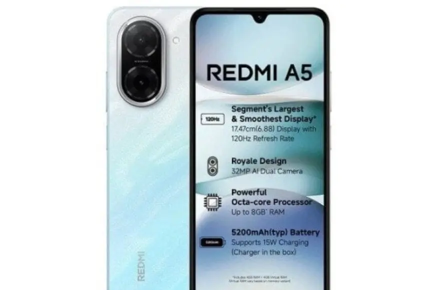 «صنع في مصر».. شاومي تطلق هاتفها الاقتصادي Xiaomi Redmi A5