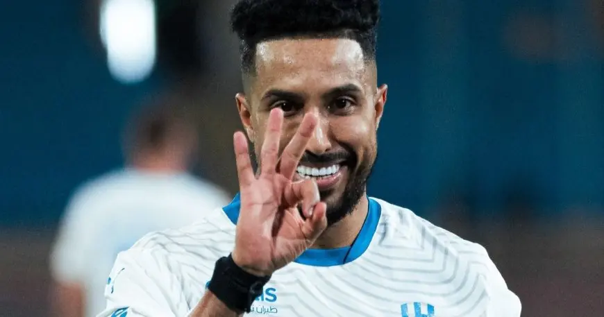 هاتريك سالم الدوسري في debut الهلال مع الشلهوب