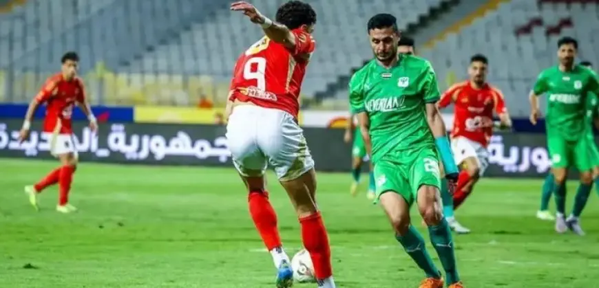 الأهلى يفوز على المصرى بـ4 أهداف لهدفين فى الدورى