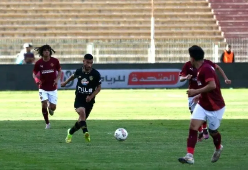 الزمالك يسجل هدف التقدم أمام سيراميكا كليوباترا في الشوط الأول بالدوري «فيديو»