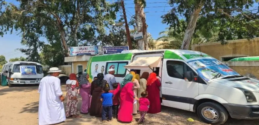الصحة تطلق قوافل طبية مجانية فى 5 محافظات ضمن مبادرة حياة كريمة