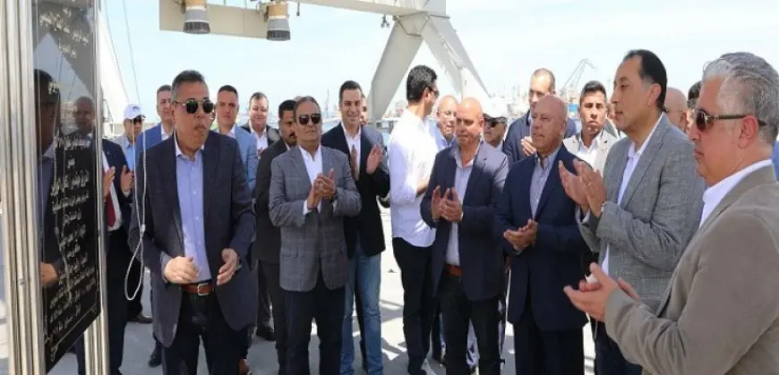 رئيس الوزراء يشهد افتتاح “رصيف عباس” بميناء غرب بورسعيد بعد تطويره وتعزيز قدراته