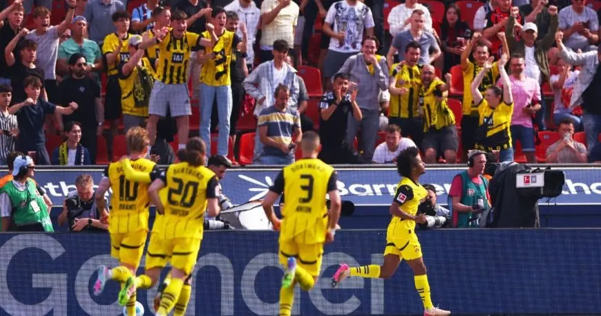 دورتموند يحقق انتصاراً على ليفركوزن ويُفسد وداع تشابي ألونسو