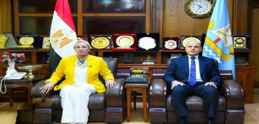 وزيرة البيئة: استكمال تنفيذ البنية التحتية لمنظومة الإدارة المتكاملة للمخلفات بكفرالشيخ