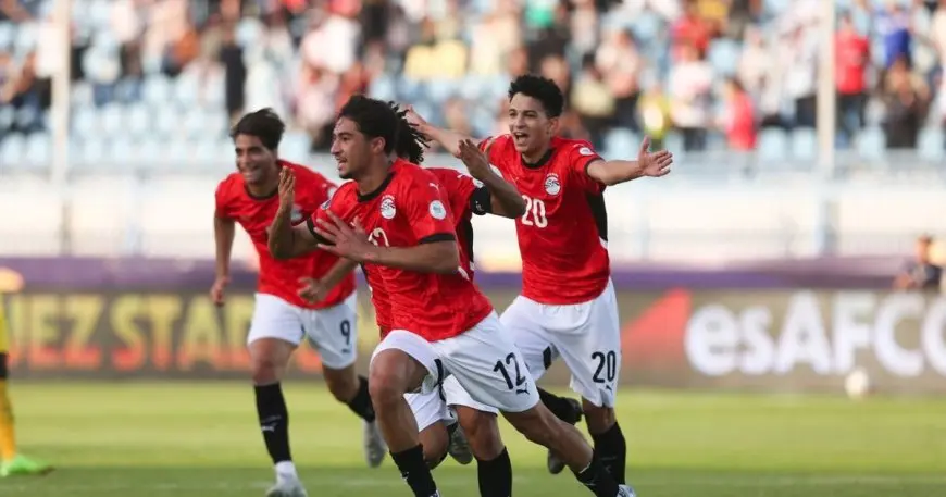 مباراة مصر والمغرب في نصف نهائي كأس إفريقيا تحت 20 عاماً
