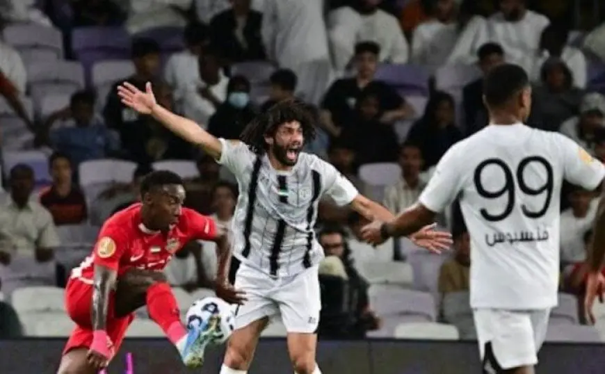 النني يقود الجزيرة في مواجهة مثيرة ضد البطائح بالدوري الإماراتي