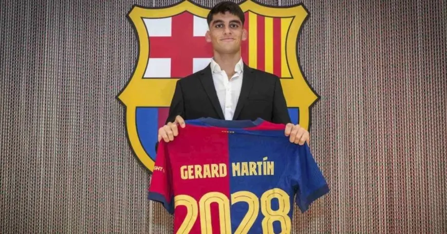 برشلونة يُعزز مكانة جيرارد مارتن في قائمة الفريق الأول بشكل دائم
