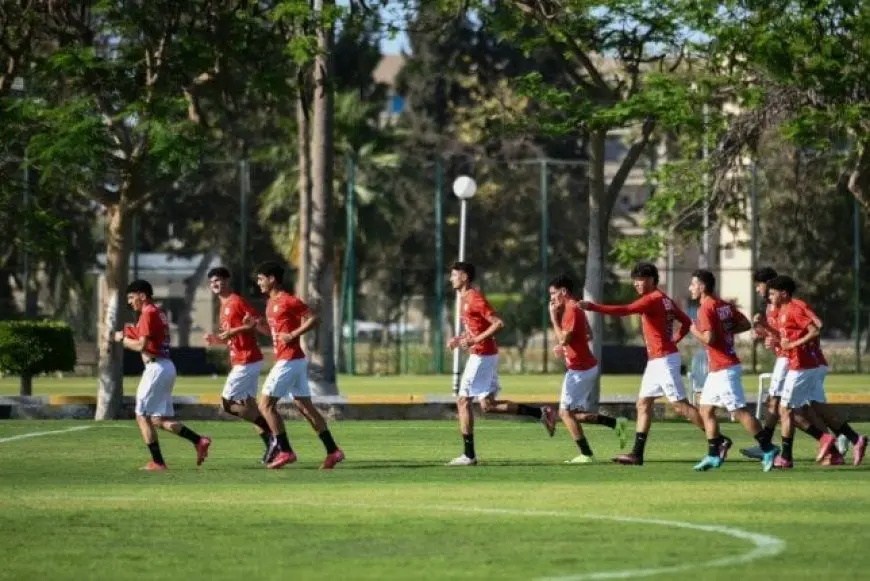 منتخب الشباب يكمل تحضيراته لملاقاة المغرب في نصف نهائي أمم أفريقيا