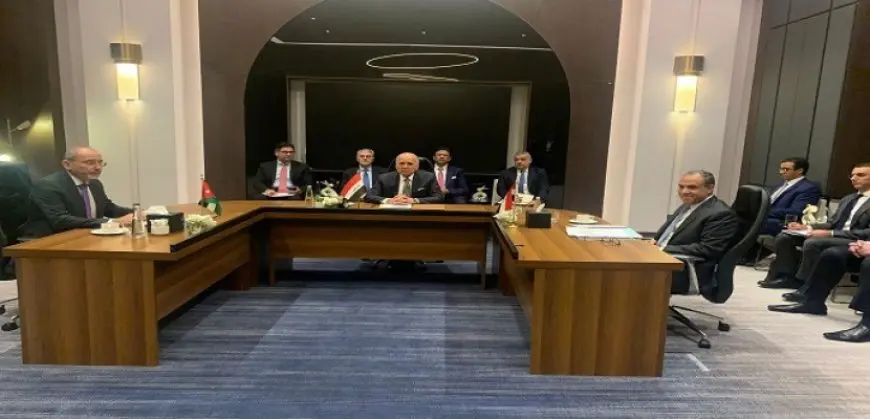 وزير الخارجية يشارك فى اجتماع آلية التعاون الثلاثى مع وزيرى خارجيتى الأردن والعراق ببغداد