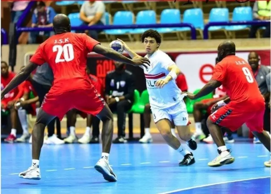 يد الزمالك تهزم بطل الكونغو 33 – 13 في بطولة كأس الكؤوس الأفريقية