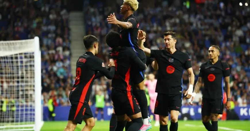 برشلونة يُتَوَّج بطلاً للدوري الإسباني للمرة 28 في تاريخه