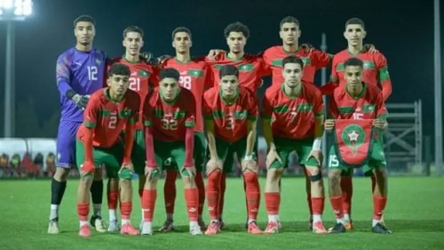 المنتخب المغربي يلتقي بجنوب إفريقيا في سعيه لتحقيق لقبه الثاني في بطولة أمم إفريقيا للشباب