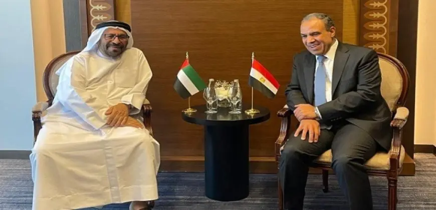 وزير الخارجية يبحث مع وزير الدولة الإماراتى العلاقات الأخوية والمستجدات بغزة واليمن وليبيا وسوريا