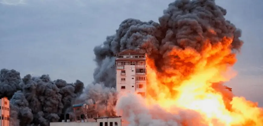 استشهاد 5 فلسطينيين جراء قصف الاحتلال الإسرائيلى سوق الفالوجا شمال قطاع غزة