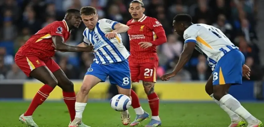 ليفربول يتعثر لثالث مرة بعد التتويج ويخسر من برايتون بالبريميرليج