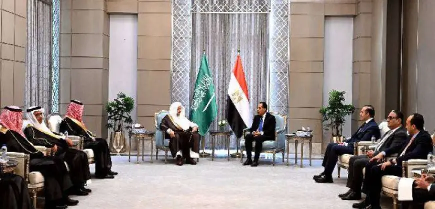 رئيس الوزراء يستقبل رئيس مجلس الشورى بالمملكة العربية السعودية