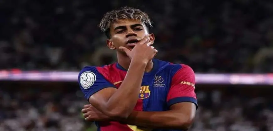 لامين يامال يطلب من برشلونة أن يكون الأعلى أجرًا فى الفريق