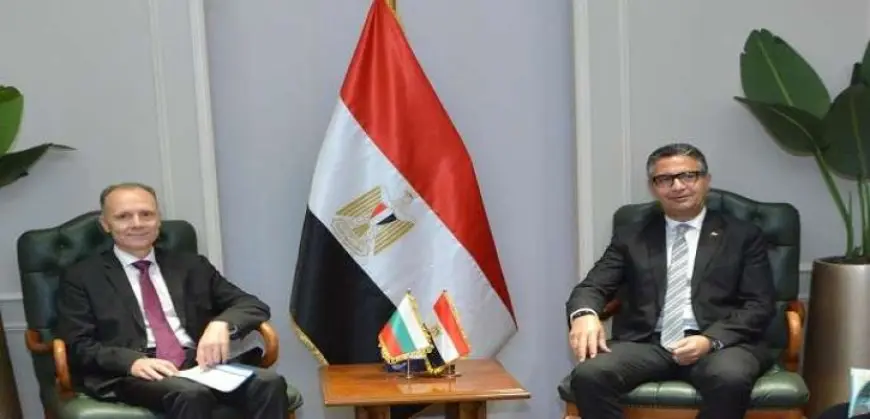 وزير التموين يلتقى السفير البلغارى لبحث سبل تعزيز التعاون التجارى بين مصر وبلغاريا
