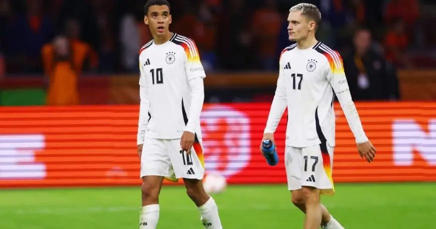 قبل مواجهة البرتغال.. موسيالا يغيب عن قائمة منتخب ألمانيا وعودة تير شتيغن