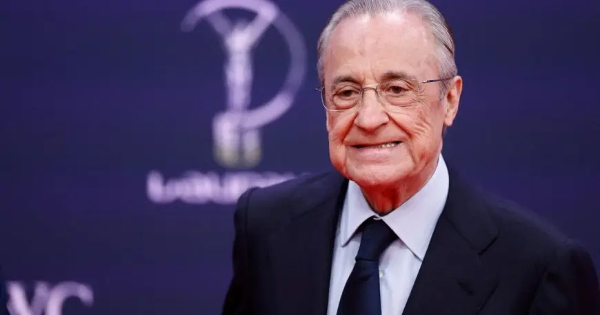 فيديو.. فلورنتينو بيريز رئيس ريال مدريد يت泣 في وداع مودريتش وأنشيلوتي