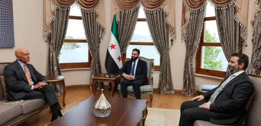 المبعوث الأمريكى إلى سوريا يلتقى أحمد الشرع فى تركيا