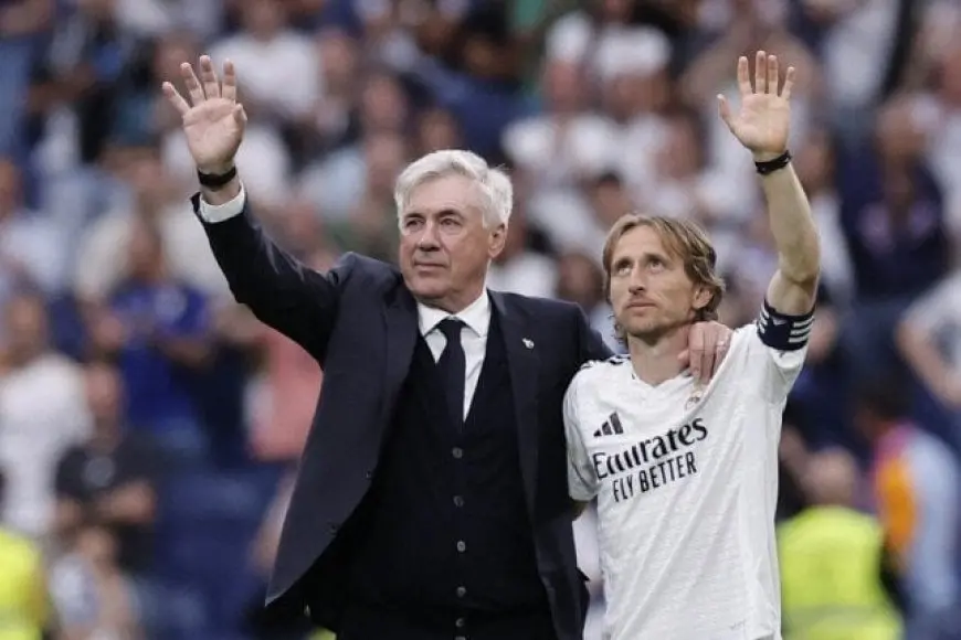 وداع مؤثر لأنشيلوتي ومودريتش في ختام رحلتهم مع ريال مدريد