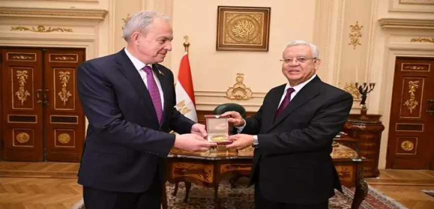 رئيس مجلس النواب يؤكد حرص مصر على تطوير علاقات الصداقة مع بيلاروسيا