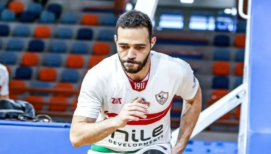 إصابة عمر هشام لاعب سلة الزمالك بتمزق في وتر أكيلس