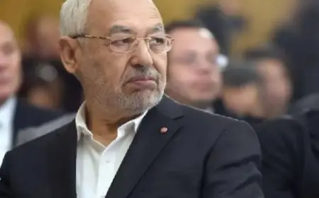 الحكم بالسجن على راشد الغنوشى زعيم حركة النهضة فى تونس